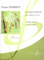 Les quatre lments pour saxophone alto