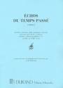 Echos du temps pass vol 1 pour chant et piano