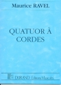 Quatuor  cordes fa majeur pour 2 violons, alto et violoncelle partition miniature