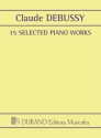 Claude Debussy, 15 Selected Piano Works Klavier Buch