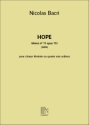 Nicolas Bacri, Hope opus 113 - Motet n 11 Women's Chorus Buch