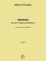 Alberto Posadas, Knossos 4 Saxophone Partitur