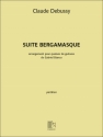 Claude Debussy, Suite Bergamasque Guitar [Quartet] Partitur