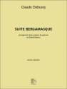 Claude Debussy, Suite Bergamasque Guitar [Quartet] Stimmen-Set