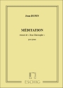 Jean-Christophe Dupin, N 2 Meditation Piano Klavier Partitur