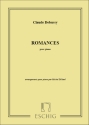 Claude Debussy, Romances Pour Piano Klavier Partitur