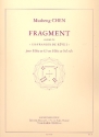 Fragment pour flute en ut (flute en sol)