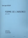 Forme de l'absence pour piano