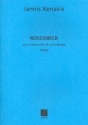 Roscobeck pour violoncelle et contrebasse partition et parties