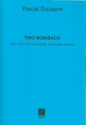 Trio Rombach pour violon (clarinette), violoncelle et piano partion et parties