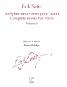 Erik Satie, Intgrale des oeuvres pour piano volume 1 Klavier Buch