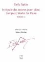 Erik Satie, Intgrale des oeuvres pour piano volume 2 Klavier Buch