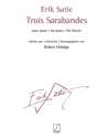 Erik Satie, Trois Sarabandes Klavier Buch