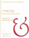 7 Pieces for flute, oboe and clarinet score