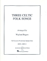 3 Celtic Folk Songs for children's chorus and instruments score and instrumental parts