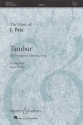 Paix, Jacob: Tambur fr gemischter Chor (SATB) a cappella Chorpartitur