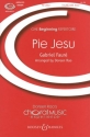 Faur, Gabriel: Pie Jesu fr Chor unisono und Klavier Chorpartitur