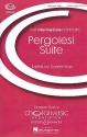 Pergolesi Suite for 2-part female chorus and piano score (la)