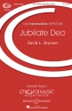 Brunner, David L.: Jubilate Deo fr gemischter Chor (SAB), 2 Trompeten, Horn, Posaune, Tuba und Orgel Chorpartitur