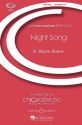 Bisbee, Wayne: Night Song fr Kinderchor (2 Stimmen), Triangel und Fingercymbeln Chorpartitur