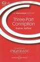 Three Part Conniption fr Kinderchor und Klavier Chorpartitur