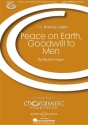 Rogers, Wayland: Peace on earth, goodwill to men fr gemischter Chor (SATB) Chorpartitur