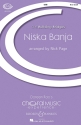 Niska Banja fr gemischter Chor (SATB) und Klavier 4-hndig, Klarinette und Tambur Sing- und Spielpartitur