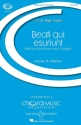 Beati qui esuriunt for soloists, female chorus and percussion score