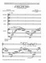 Jubilate Deo fr gemischter Chor (SATB) und Orgel Chorpartitur