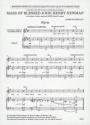 Mass of blessed John Henry Newman for unison chorus and organ (mixed chorus ad lib) vocal score