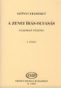 Sznyi Erzsbet A zenei rs-olvass gyakorl fzetei  Solfege