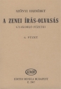 Sznyi Erzsbet A zenei rs-olvass gyakorl fzetei  Solfege