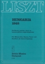 Liszt Ferenc Hungaria 1848 Fr Mnnerchor, Sopran-, Tenor- und Bass-Solo mit Klavierbegleitung Lower Voices and Accompaniment