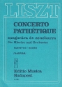 Concerto pathtique for piano and orchestra study score