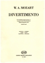 Divertimento kv270 fr Flte, Oboe, Klarinette, Horn in Es und Fagott Partitur und Stimmen