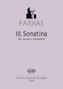 Farkas Ferenc Sonatina No. 3  Violin and Piano