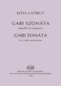 Z4268  Gabi Szonta (Sonata) for violin and piano