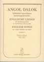 : ENGLISH SONGS from Elisabethan Songbooks for various chamber ensembles Chamber Music for Mixed  Ensembles