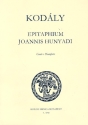 Epitaphium Joannis Hunyadi for voice and piano