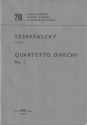 Szervnszky Endre String Quartet No. 1  String Quartet