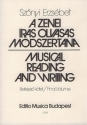 Sznyi Erzsbet Musical Reading and Writing Teachers' Books - Final volume Music Theory