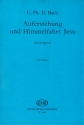 Auferstehung Und Himmmelfahrt Jesu fr Soli, gem Chor und Orchester Partitur (dt)