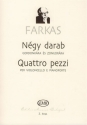 Farkas Ferenc Quattro pezzi  Violoncello and Piano