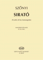 Sznyi Erzsbet Lament for contralto solo, female chorus, flute, viola and cimbalom Upper Voices and Accompaniment