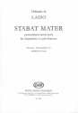 Lasso Stabat Mater Mixed Voices