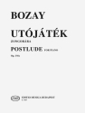 Bozay Attila Postlude  Piano