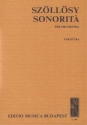 Szllsy Andrs Sonorit for orchestra Symphonic Works