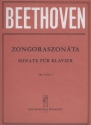 Sonatas for piano in separate editions (Weiner op. 31 no. 2, D minor Piano