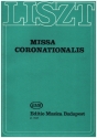 Missa Coronationalis fr Soli, gem Chor und Orchester Partitur