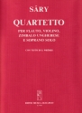 Sry Lszl Quartetto for soprano, flute, violin and cimbalom to poems by S. Weres Chamber Music with Voice